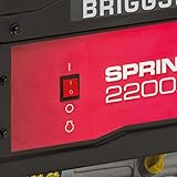 Briggs & Stratton SPRINT 2200A – tragbarer Stromerzeuger, Generator, (Benzin) für den Garten und den Notfall - 7